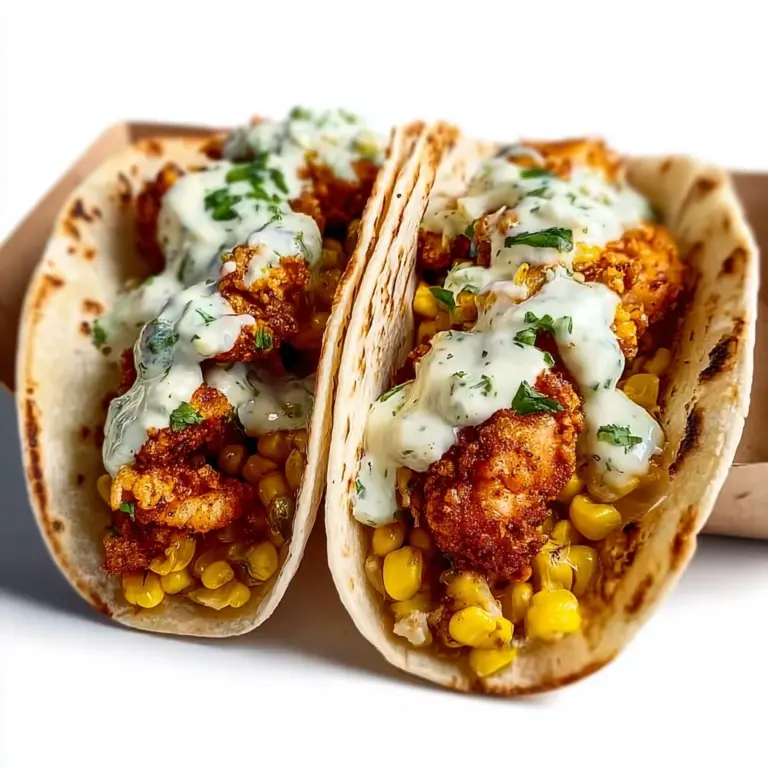The Ultimate Guide to Fried Chicken Street Corn Tacos Recipe