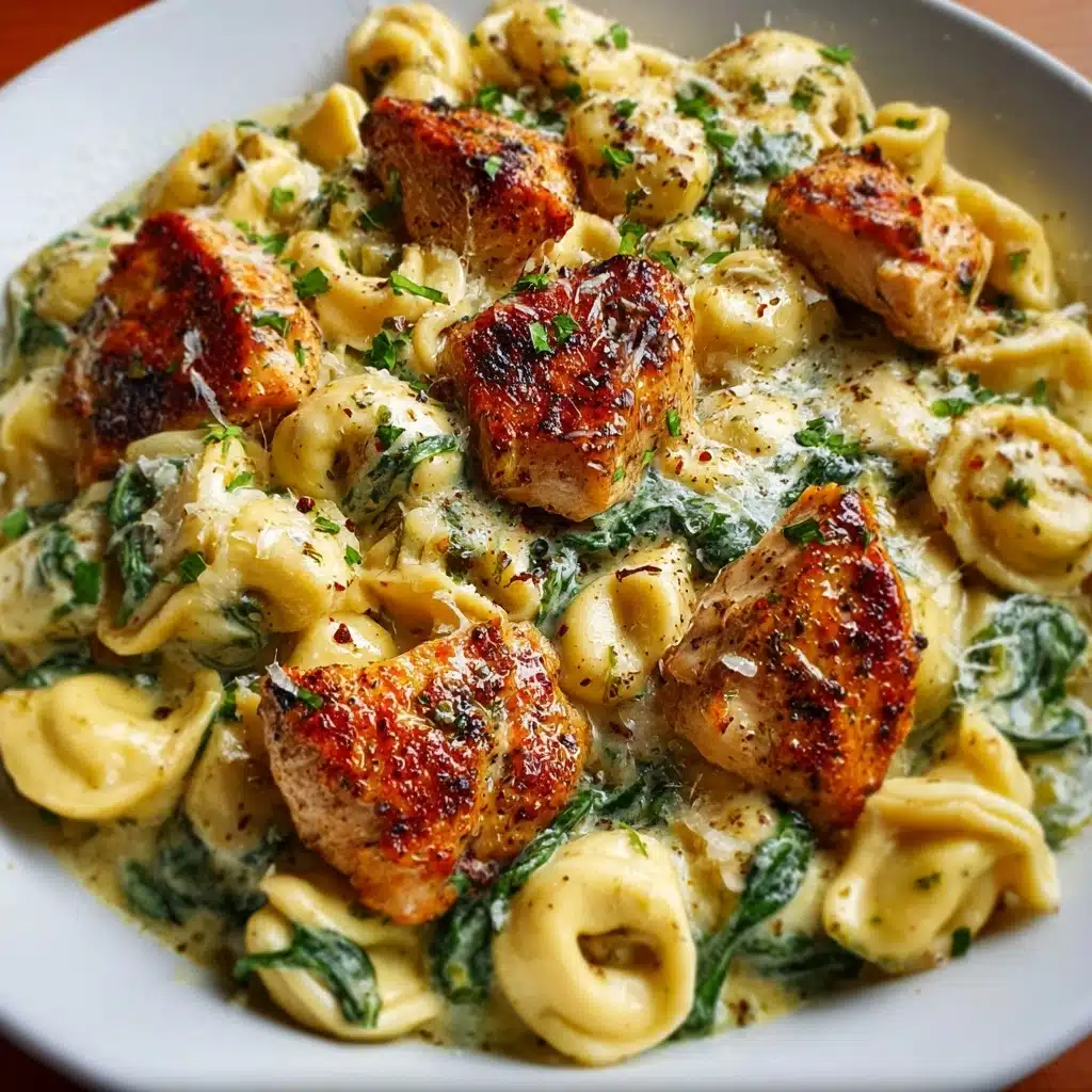 Garlic Parmesan Chicken Tortellini Recipe