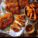 Baked Crunchy Hot Honey Chicken Recipe