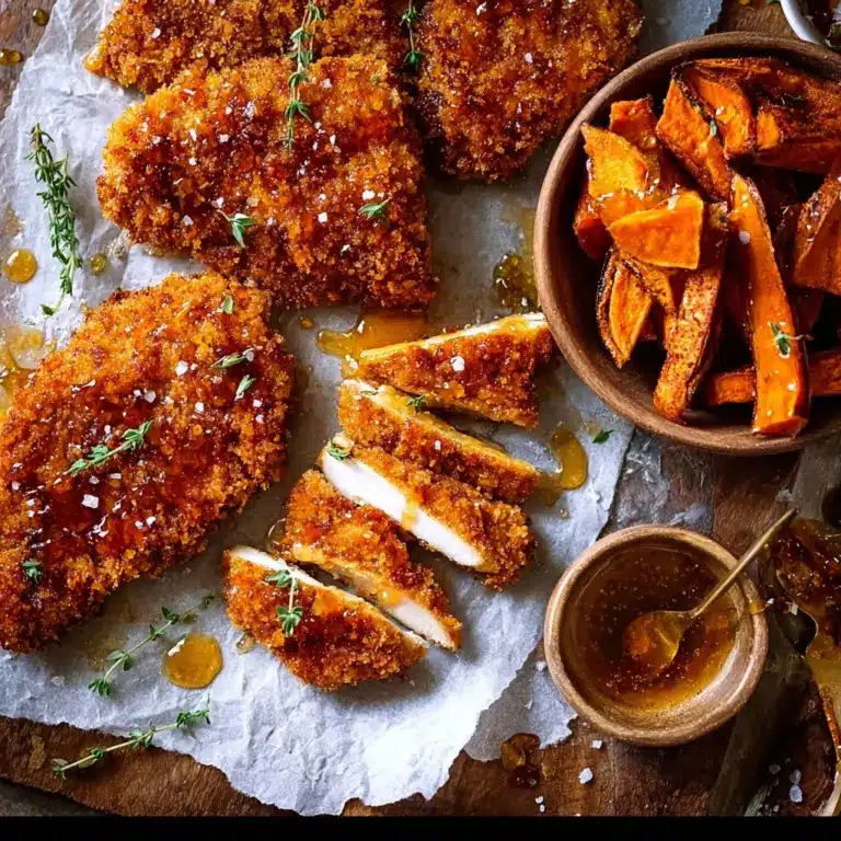 Baked Crunchy Hot Honey Chicken Recipe