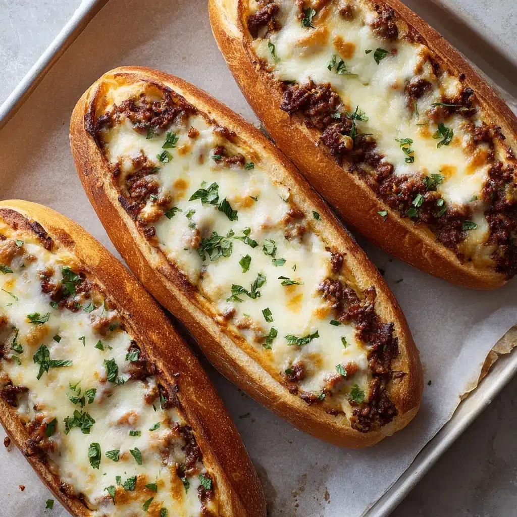 Philly Cheesesteak Stuffed Cheesy Breadsticks Recipe