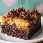 German Chocolate Poke Cake Recipe