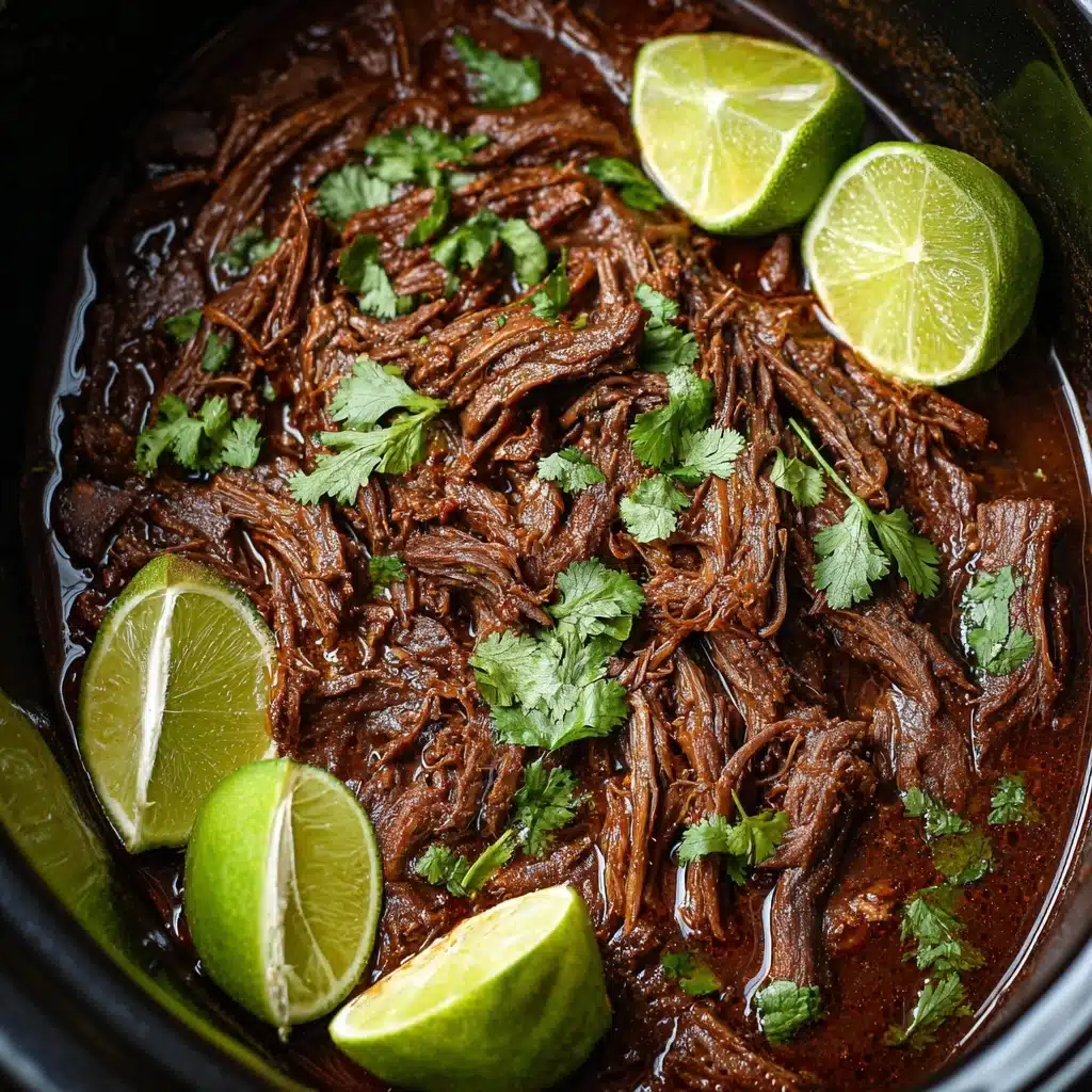 Slow Cooker Barbacoa Beef Recipe