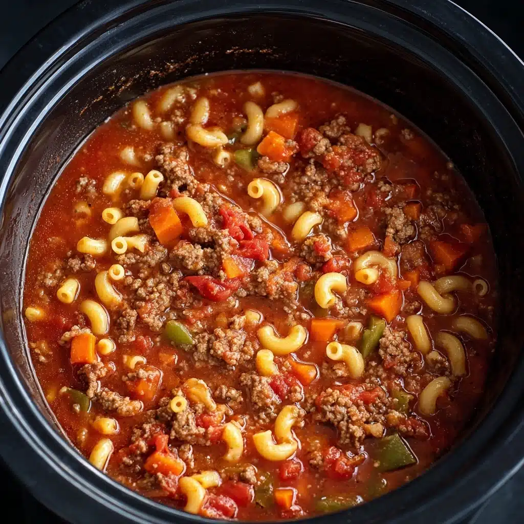 Slow Cooker Goulash Recipe - Recipe Image
