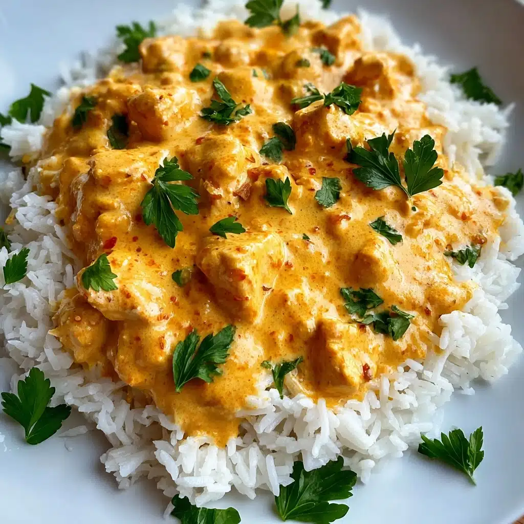 Creamy Smothered Chicken and Rice Recipe - Recipe Image