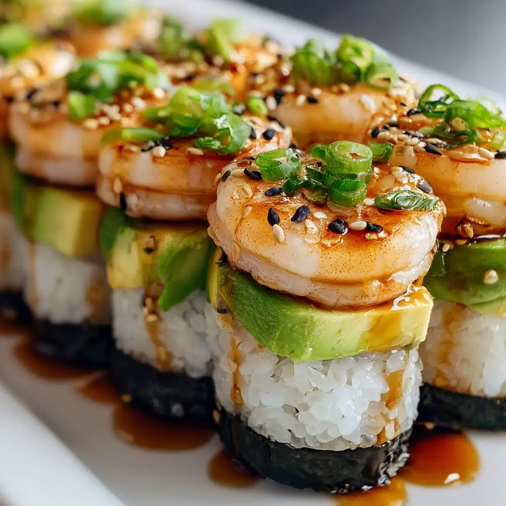 SPICY SHRIMP SUSHI STACKS Recipe
