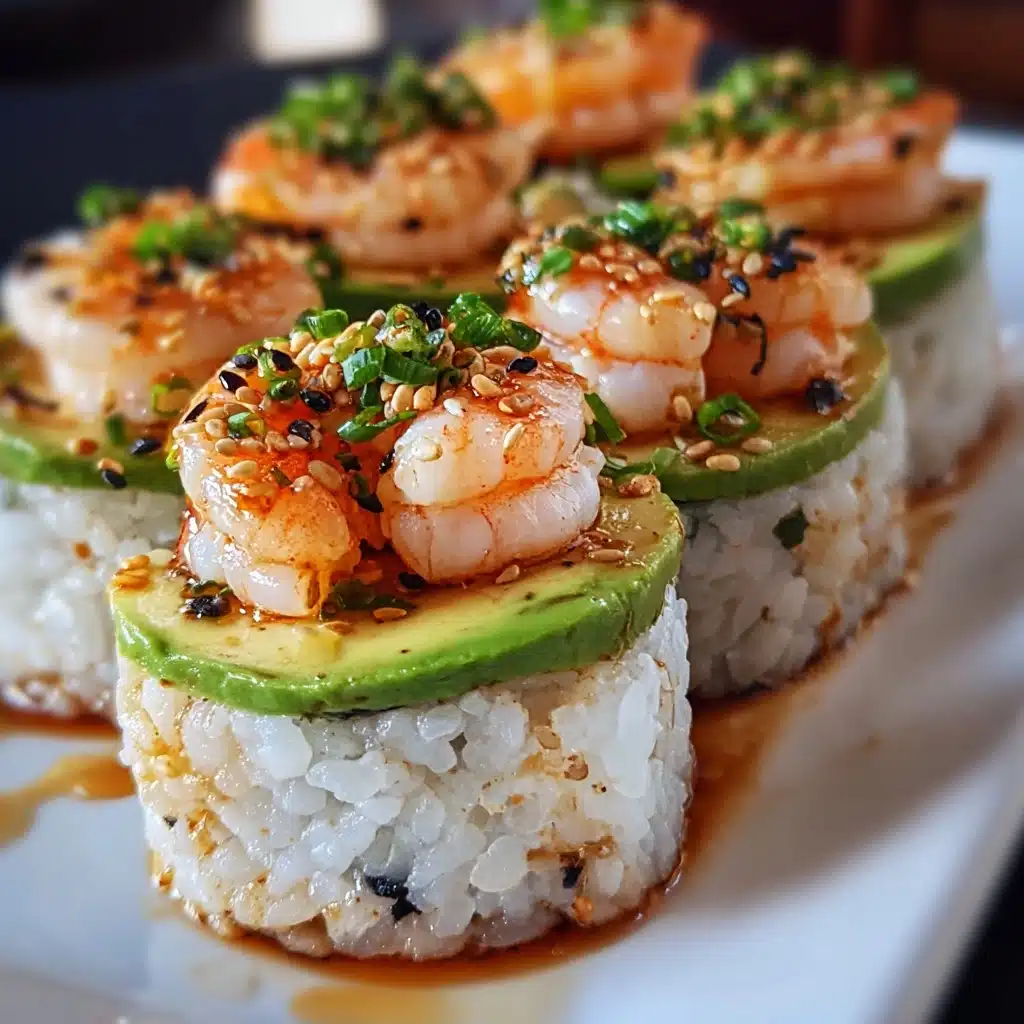 SPICY SHRIMP SUSHI STACKS Recipe - Recipe Image