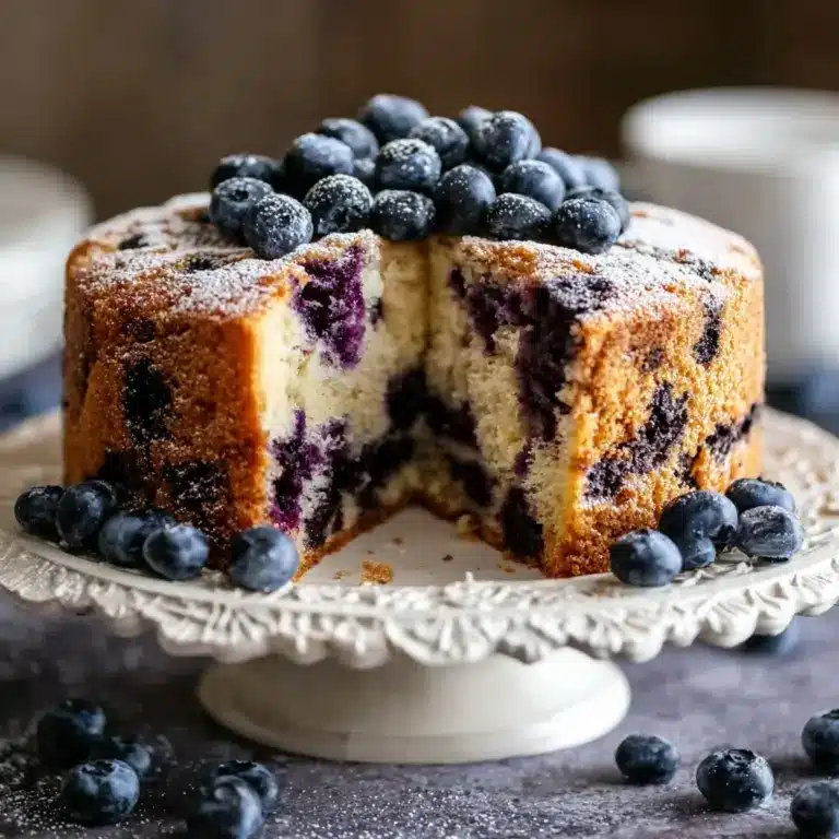 Blueberry Sour Cream Coffee Cake Recipe