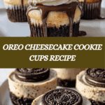Oreo Cheesecake Cookie Cups Recipe