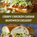 Crispy Chicken Caesar Sandwich Recipe