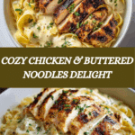 Chicken with Buttered Noodles Recipe
