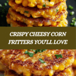 Delicious Cheesy Corn Fritters Recipe