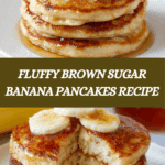 Brown Sugar Banana Pancakes Recipe
