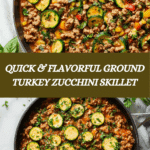 Ground Turkey and Zucchini Skillet Recipe