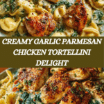 Garlic Parmesan Chicken Tortellini Recipe
