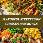 Street Corn Chicken Rice Bowl Recipe for Easy Dinners Recipe
