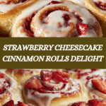 Strawberry Cheesecake Cinnabon Rolls Recipe