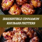 Rhubarb Fritters Recipe