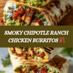 Easy Chipotle Ranch Grilled Chicken BurritoIngredients Recipe