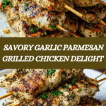 Garlic Parmesan Grilled Chicken Recipe