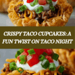 Taco Cupcakes Recipe