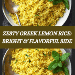 Greek Lemon Rice Recipe