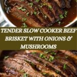 Slow Cooker Beef Brisket Recipe