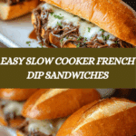 Slow Cooker French Dip Sandwiches Recipe