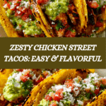 Easy Chicken Street Tacos Recipe