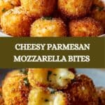 Cheesy Parmesan Mozzarella Bites Recipe