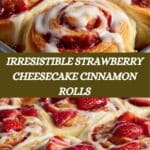 Strawberry Cheesecake Cinnabon Rolls Recipe
