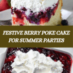 Summer Berry Poke Cake Recipe