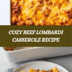 Beef Lombardi Casserole Recipe
