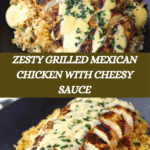 Mexican Chicken with Cheese Sauce Recipe