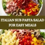 Italian Sub Pasta Salad Recipe