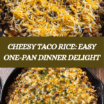 Cheesy Taco Rice Recipe