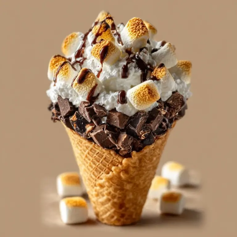 Reese's Campfire Marshmallow Cones Recipe
