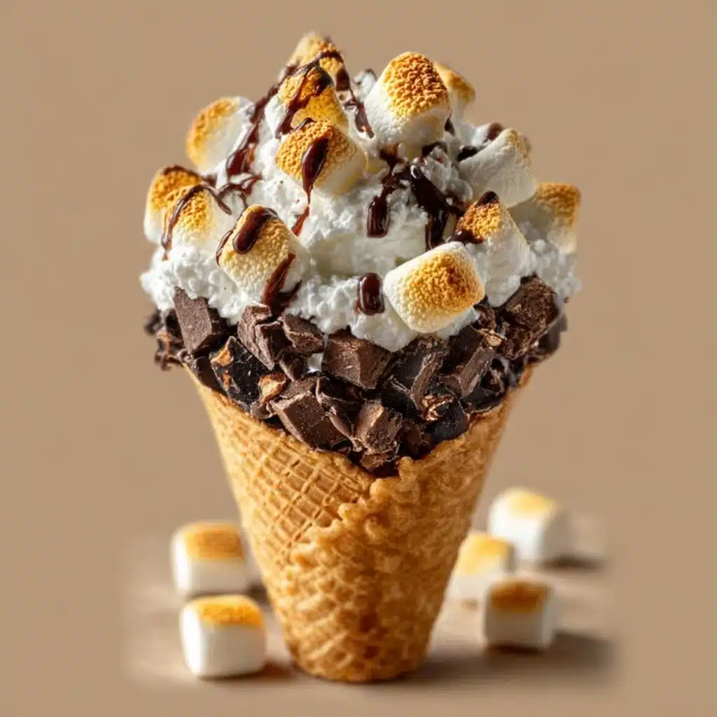 Reese's Campfire Marshmallow Cones Recipe - Recipe Image