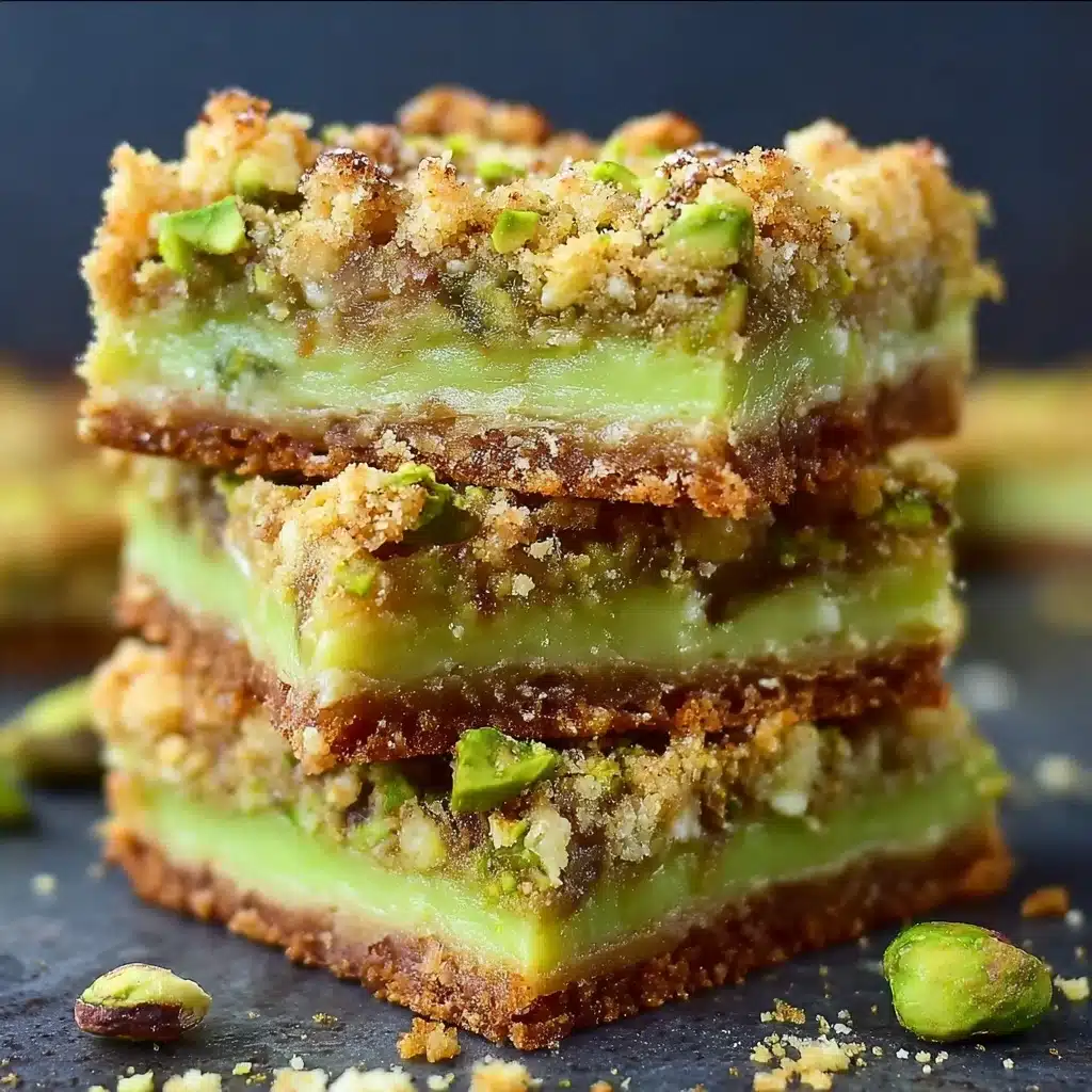 Pistachio Dream Cookie Bars Recipe - Recipe Image