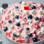 Red White and Blue Cheesecake Salad Recipe