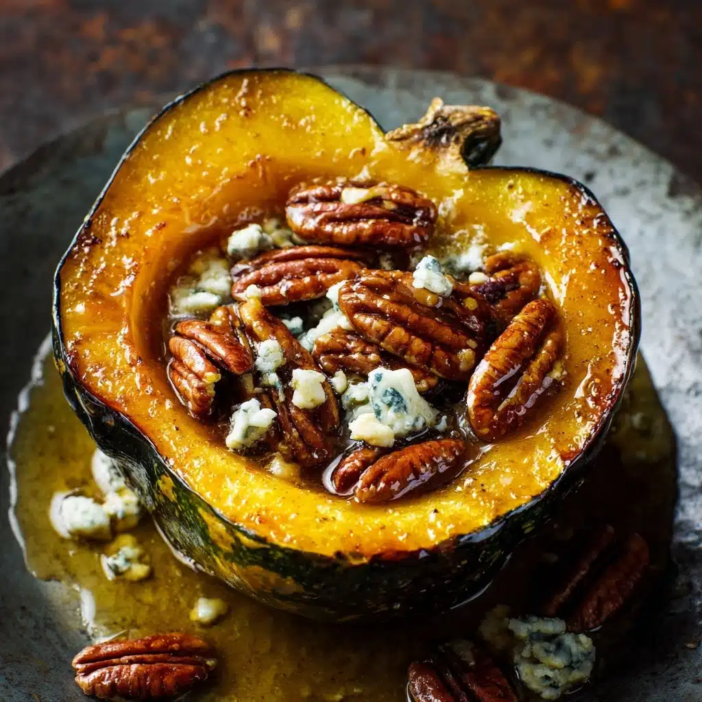 Maple Pecan Roasted Acorn Squash Recipe - Recipe Image