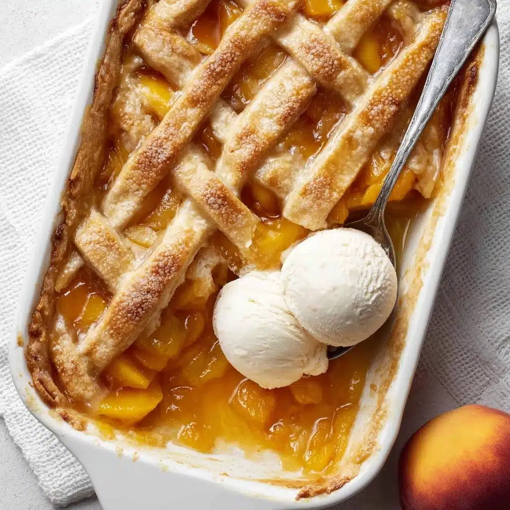 Old-Fashioned Southern Peach Cobbler Recipe - Recipe Image