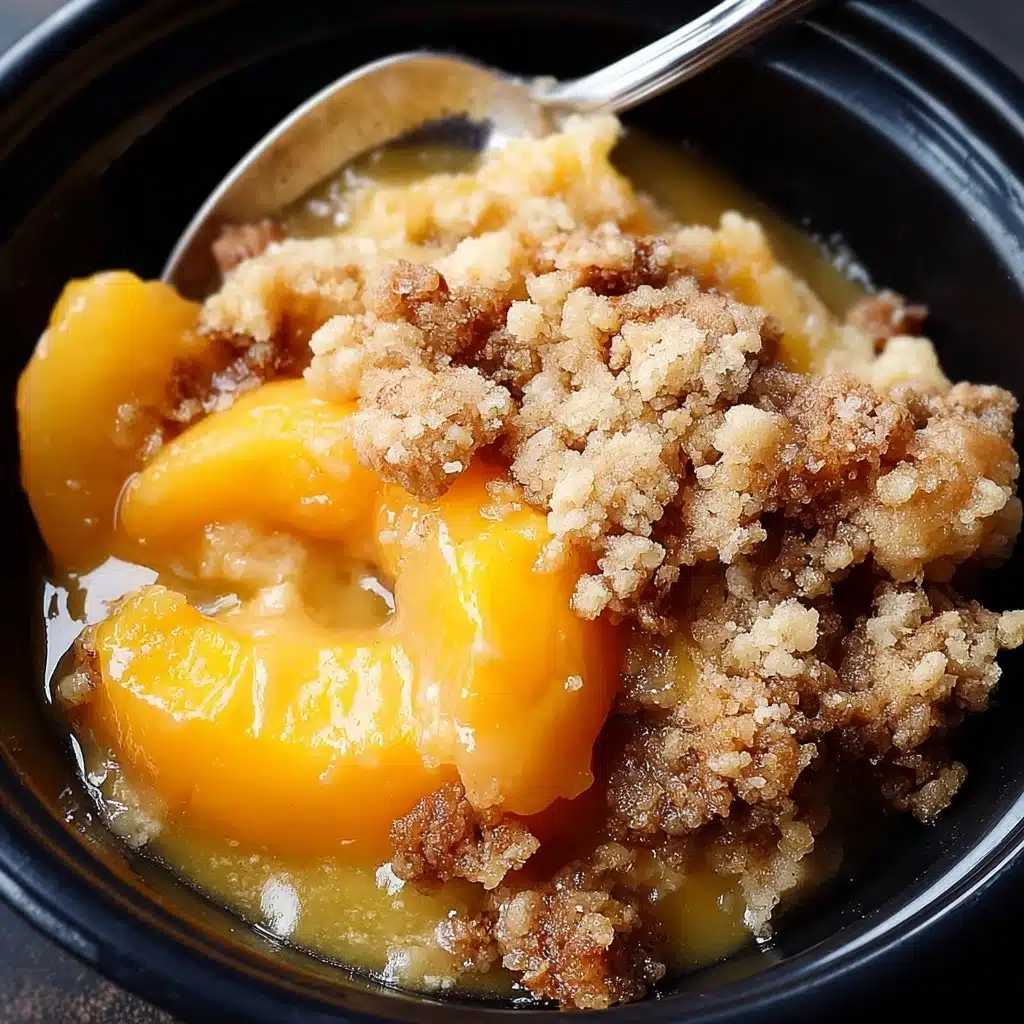 effortless Peach Cobbler Recipe - Recipe Image