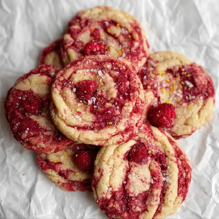 Lemon Raspberry Cookies Recipe