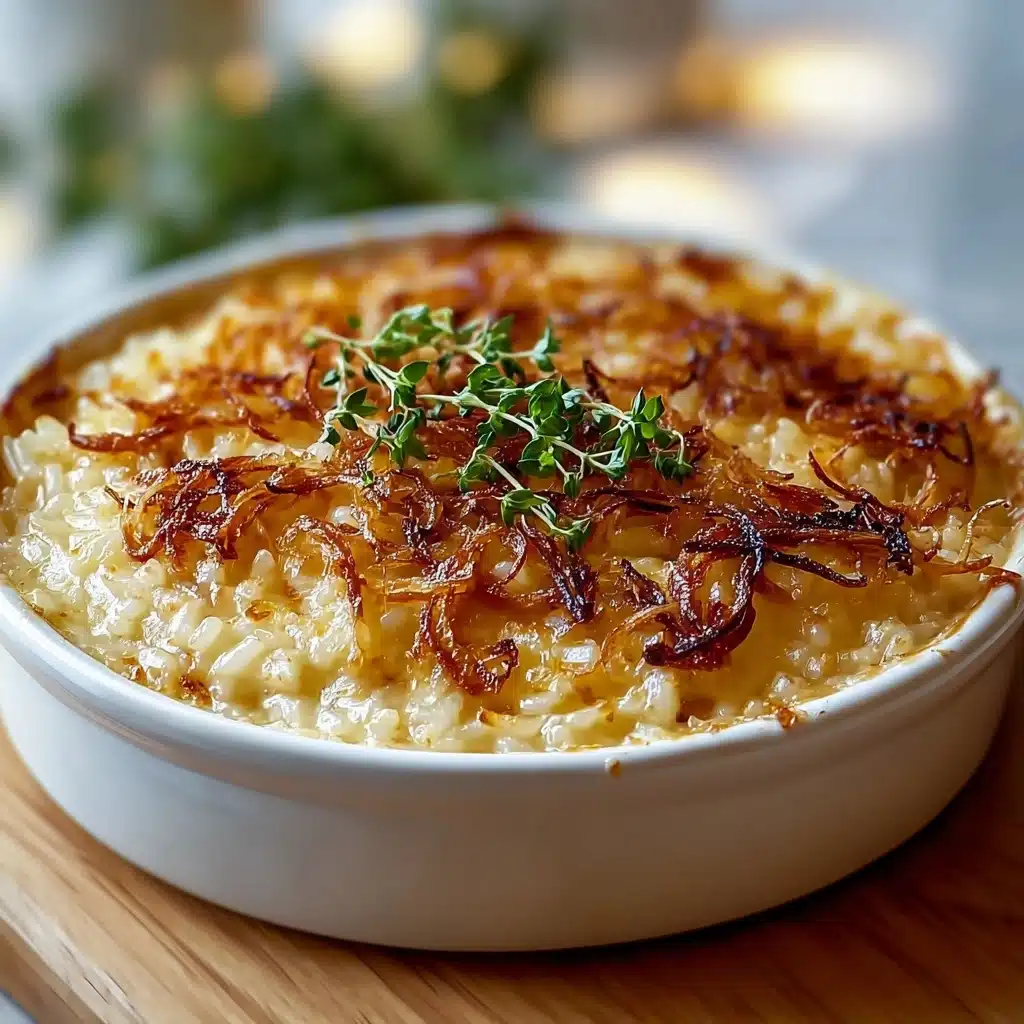 French Onion Butter Rice Recipe - Recipe Image