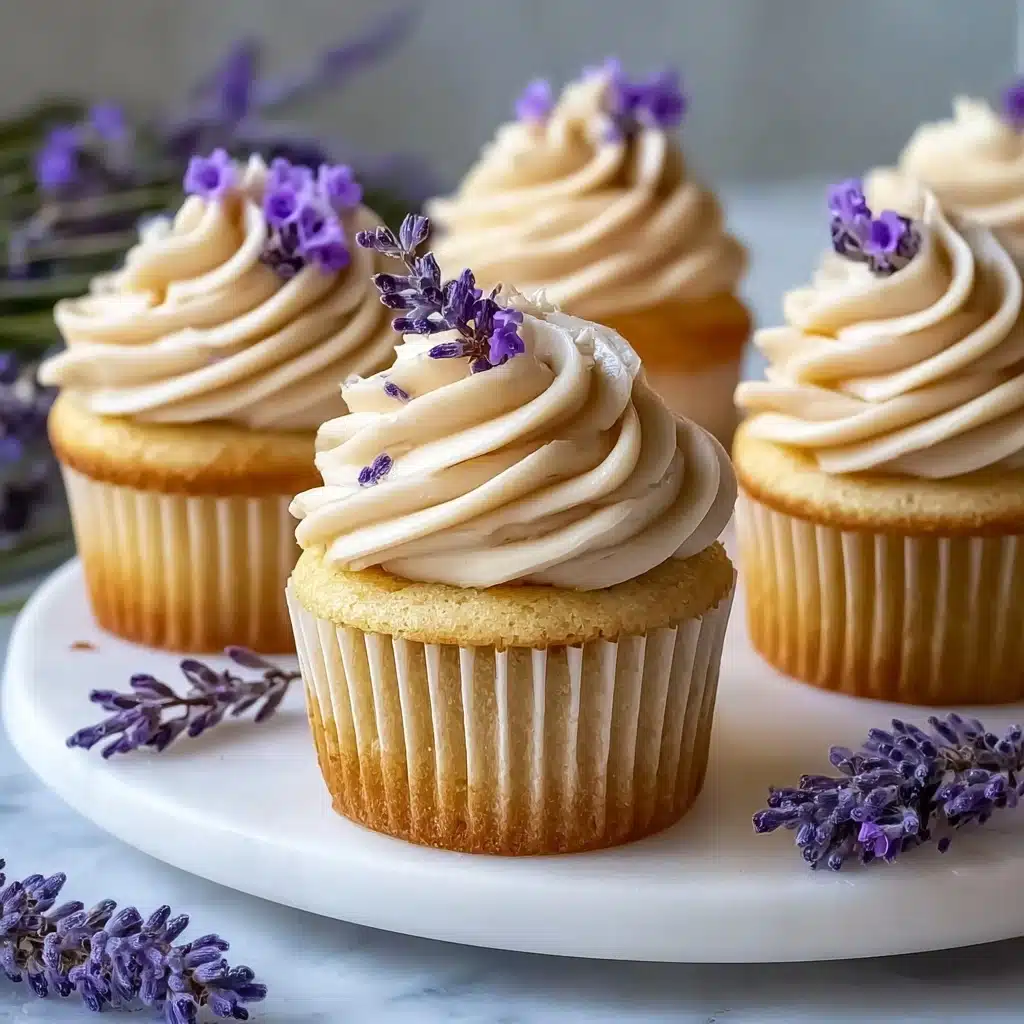 Lavender Honey Cupcakes Recipe - Recipe Image