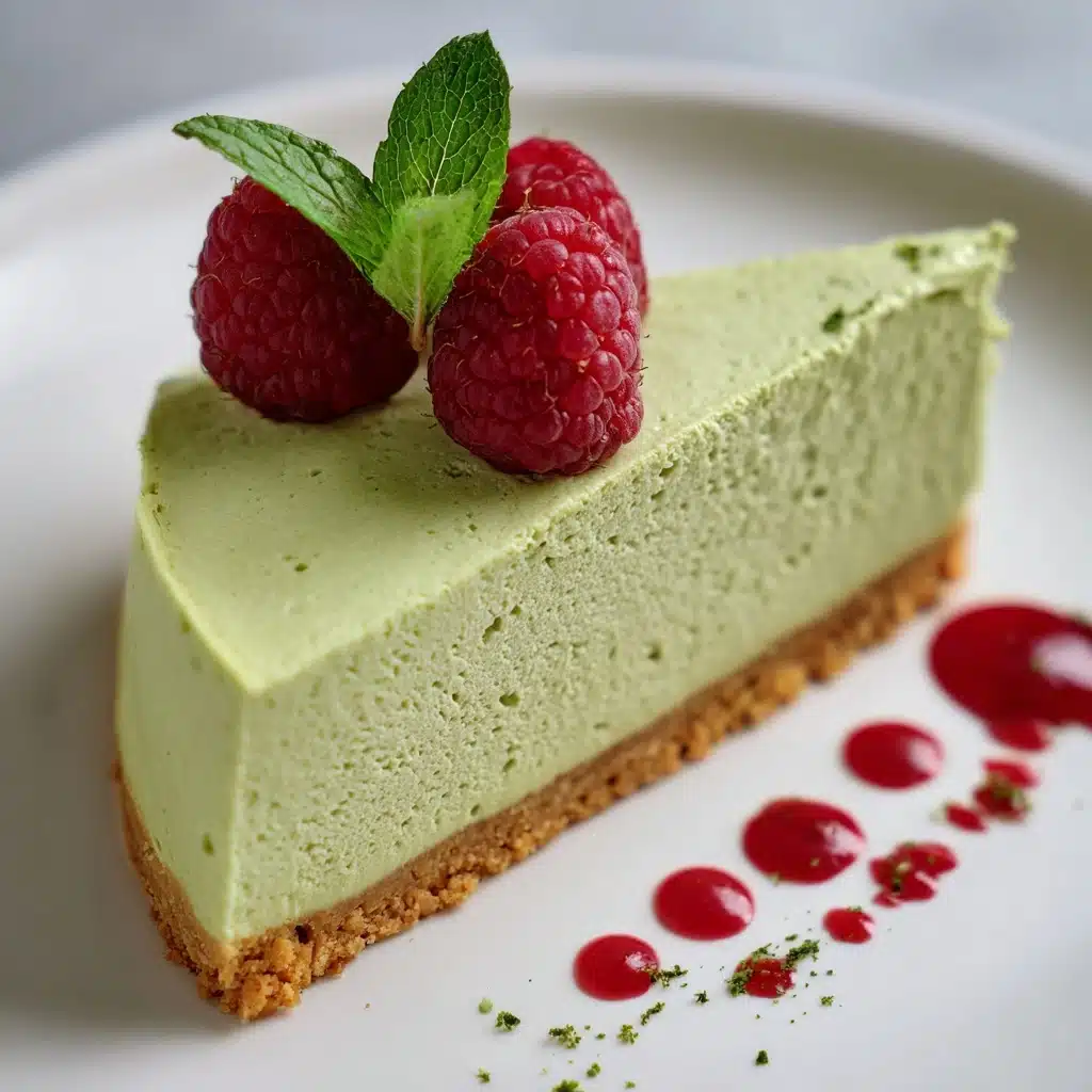 Original Matcha Japanese Cheesecake Recipe - Recipe Image