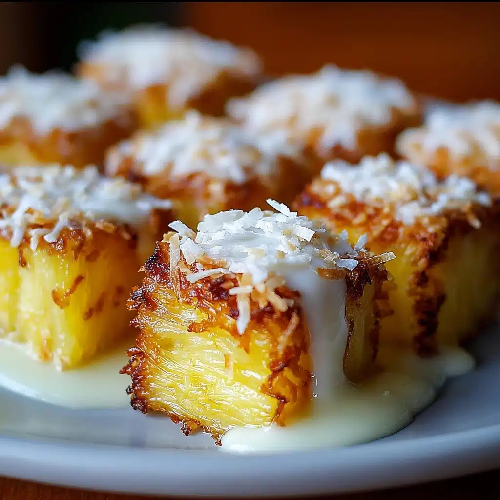 Coconut Pineapple Bites Recipe - Recipe Image