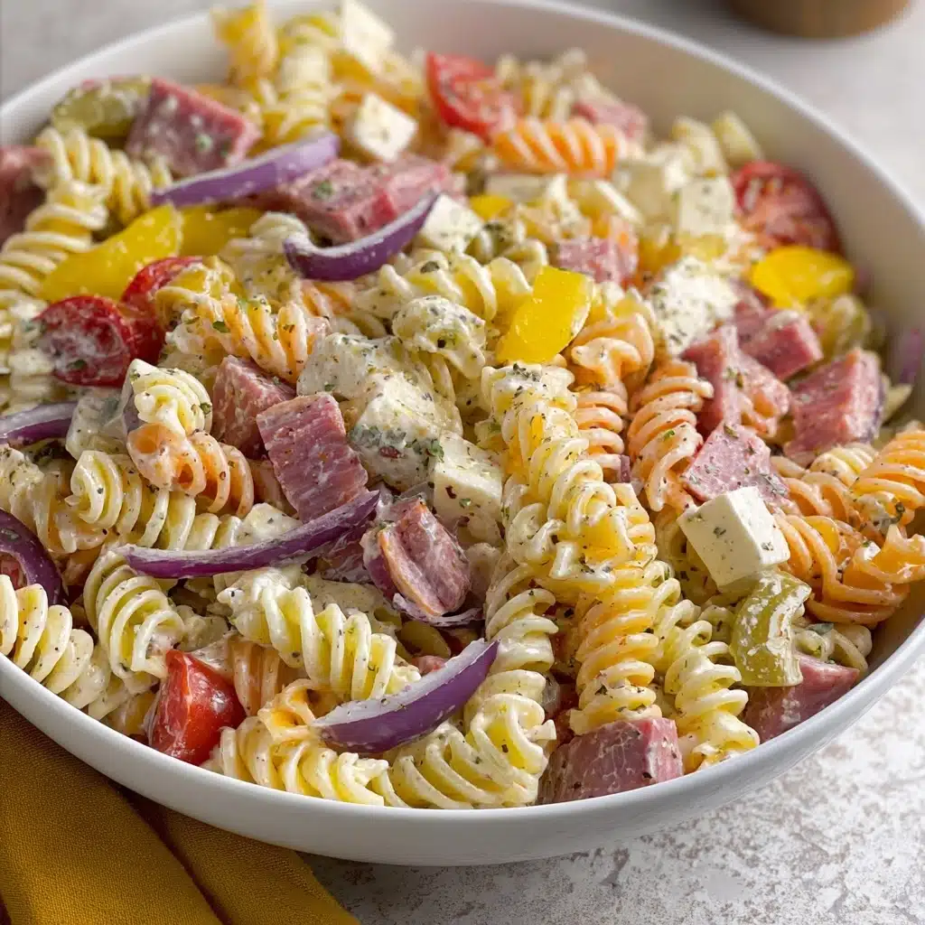 Grinder Pasta Salad Recipe - Recipe Image