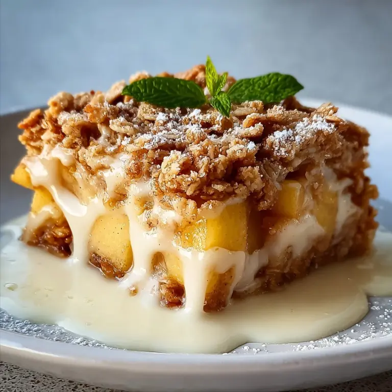 Oatmeal Apple Breakfast Bake Recipe